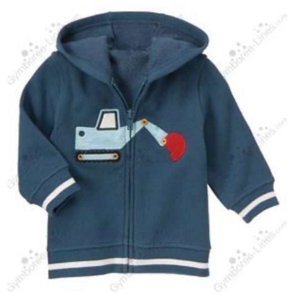 Boys Gymboree Hoodie Onesie & Pants Set - Picture 2 of 11